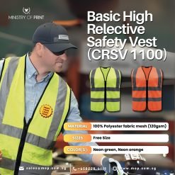 Basic High Relective Safety Vest (CRSV 1100)
