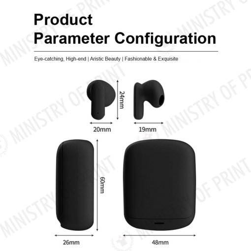 Tws Bluetooth Earbud - Supreme Sound Quality - Water Resistant (GE0091)