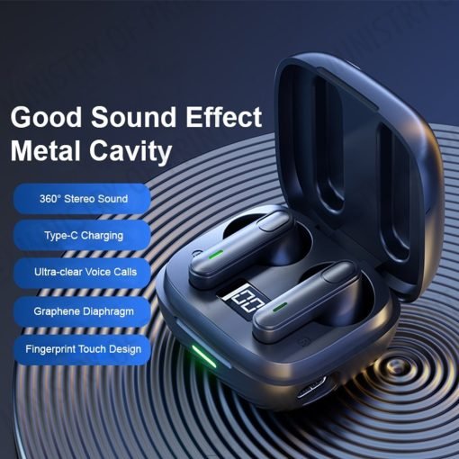 Tws Bluetooth Earbud - Supreme Sound Quality - Water Resistant (GE0092)