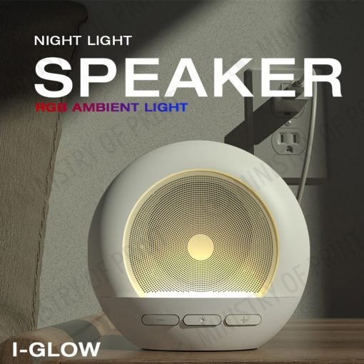 Bluetooth Speaker - Night Ambient Light - Dynamic Sound Quality (GE0095)