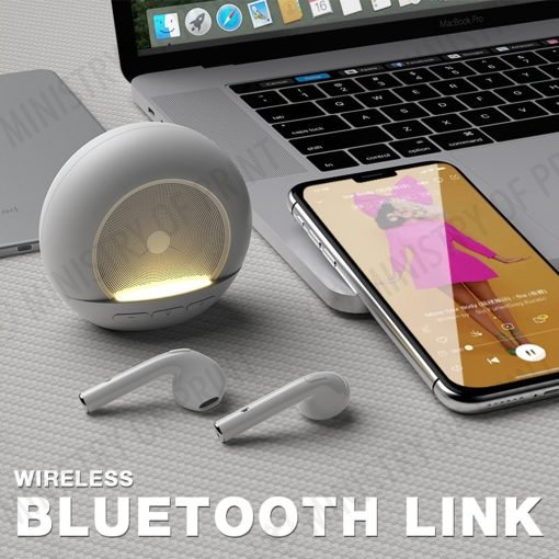 Bluetooth Speaker - Night Ambient Light - Dynamic Sound Quality (GE0095)