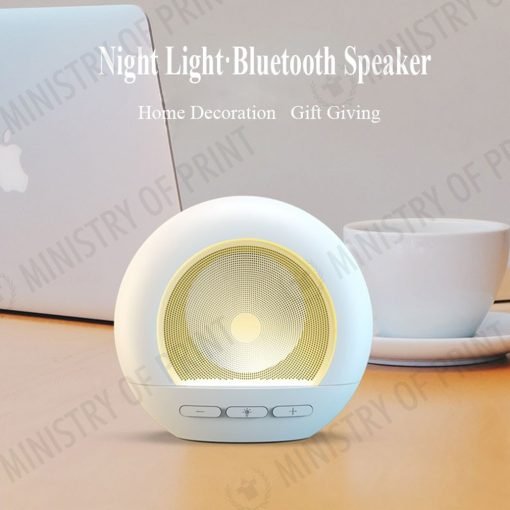 Bluetooth Speaker - Night Ambient Light - Dynamic Sound Quality (GE0095)