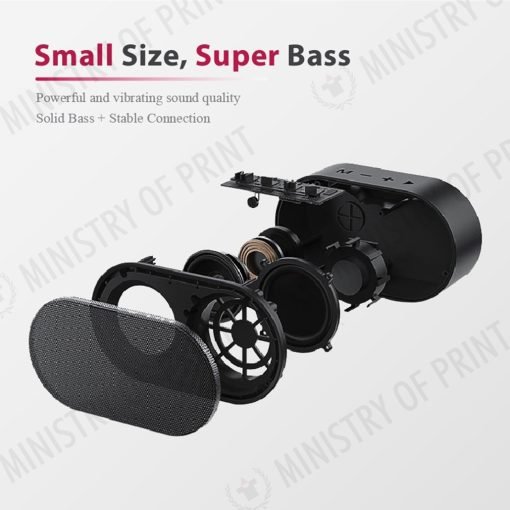 Bluetooth Speaker - Multi Function - Micro Sd / Usb Drive Plug & Play - Fm Radio / Aux Input  (GE0096)
