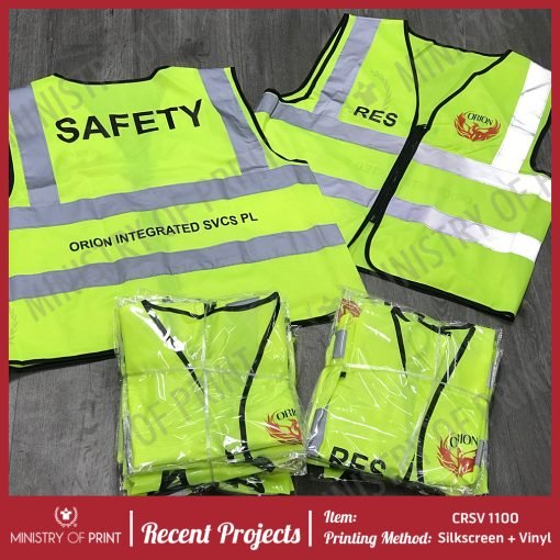 Basic High Relective Safety Vest (CRSV 1100)