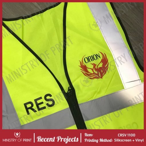 Basic High Relective Safety Vest (CRSV 1100)