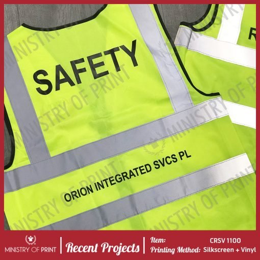 Basic High Relective Safety Vest (CRSV 1100)