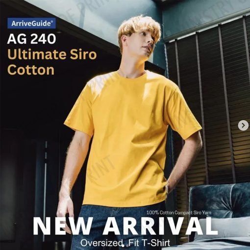 Supreme Siro Cotton Oversized Fit T-Shirt (AG240)