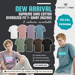 Supreme Siro Cotton Oversized Fit T-shirt (AG280)