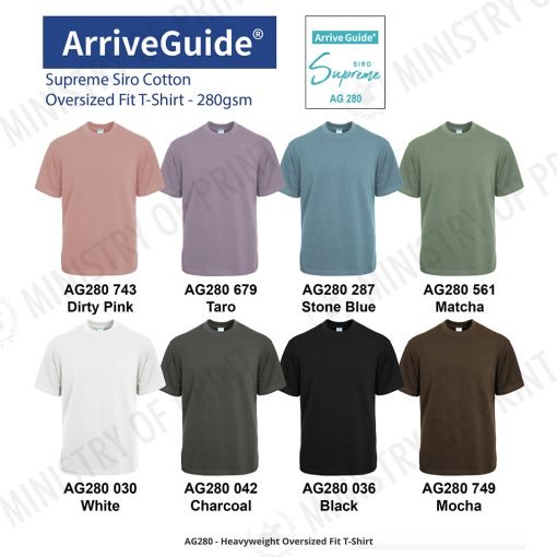 Supreme Siro Cotton Oversized Fit T-shirt (AG280)