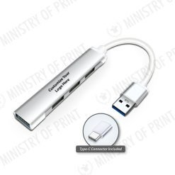 4 Port Usb Hub – 3.0 High Speed Data Transfer (GE0105)
