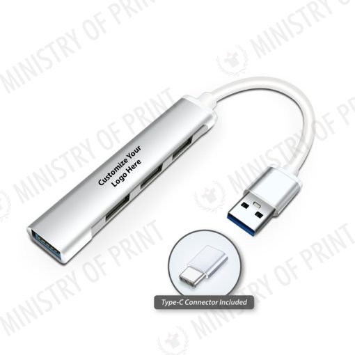 4 Port Usb Hub – 3.0 High Speed Data Transfer (GE0105)