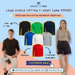 Long Sleeve Cotton T-shirt (NHR 11400)