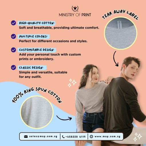 Long Sleeve Cotton T-shirt (NHR 11400)