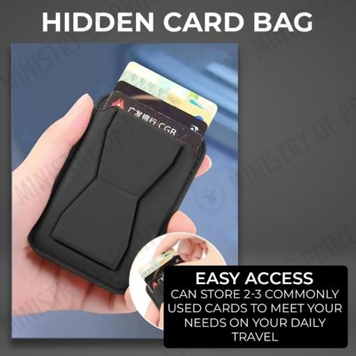 PU MOBILE CARD HOLDER WITH STAND (GE0108)