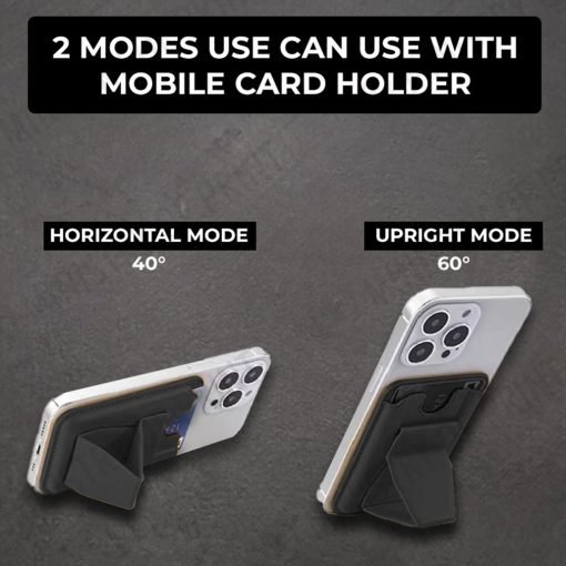 PU MOBILE CARD HOLDER WITH STAND (GE0108)