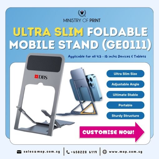 Ultra Slim Foldable Mobile Stand (GE0111)