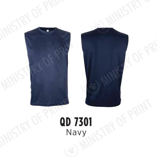 Unisex Microfibre Mini Eyelet Tank Top (QD73)