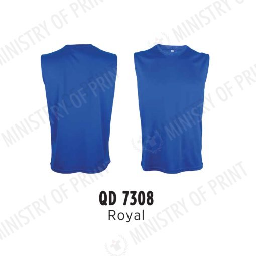 Unisex Microfibre Mini Eyelet Tank Top (QD73)