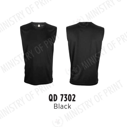 Unisex Microfibre Mini Eyelet Tank Top (QD73)