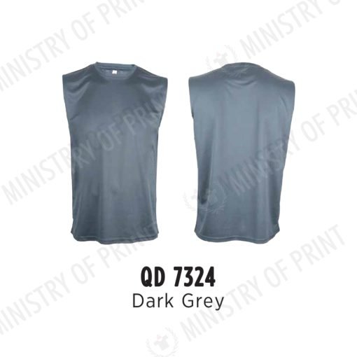 Unisex Microfibre Mini Eyelet Tank Top (QD73)