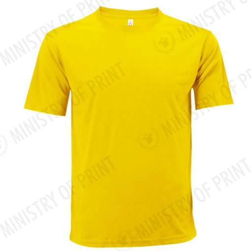 Unisex Microfibre Mini Eyelet T-shirt (QD72)
