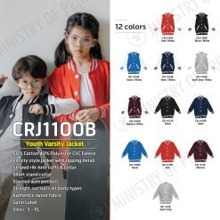 Youth Varsity Jacket (CRJ1100B)