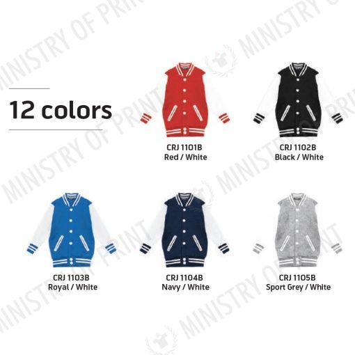 Youth Varsity Jacket (CRJ1100B)