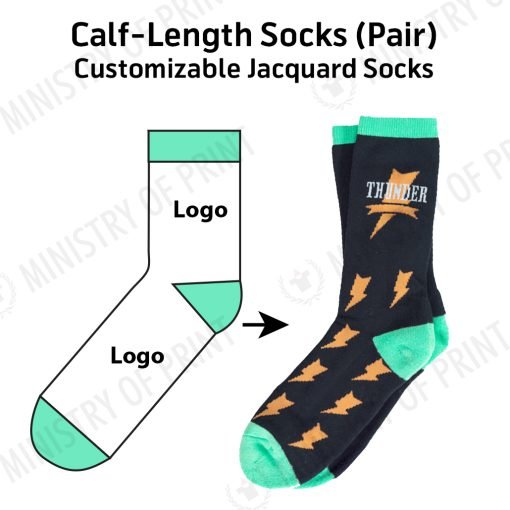 Customizable Jacquard Socks (AW0001)