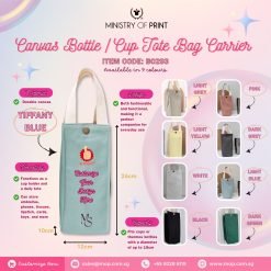 Canvas Bottle Tote Bag Carrier (B0293)