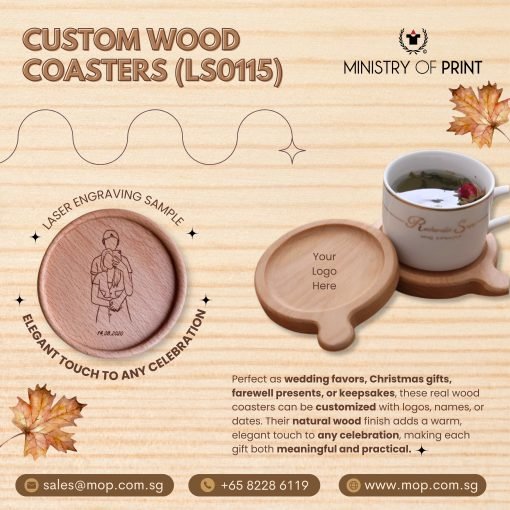Custom Wood Coasters (LS0115)