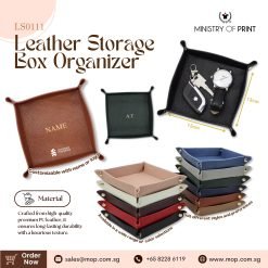 Leather Storage Box Organizer (LS0111)