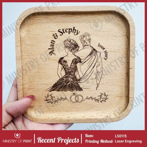Custom Wood Coasters (LS0115)