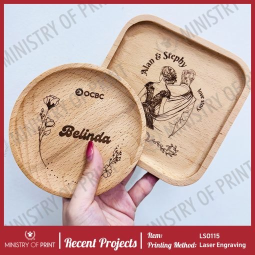 Custom Wood Coasters (LS0115)