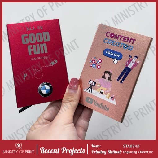 Metal Automatic Pop-Up Card Holder (STA0342)