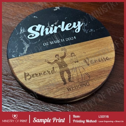 Creative Ink-Splatter Texture Coasters (LS0116)