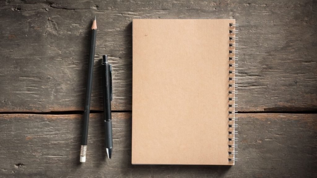 Luxurious yet eco-friendly brown notebook