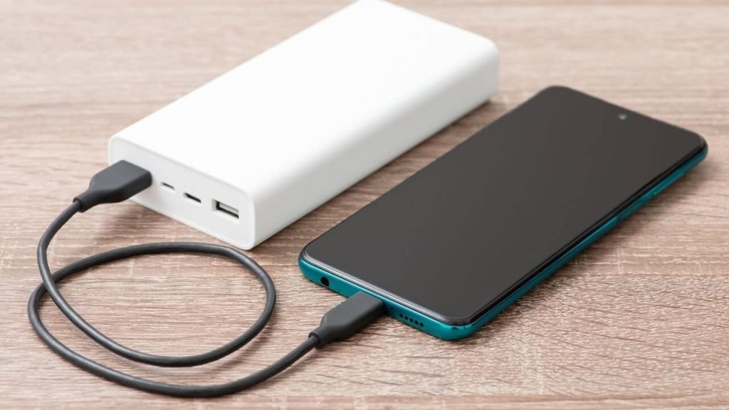 Phone charging using a power bank