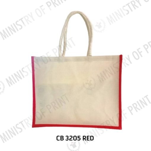 Laminated Canvas / Jute Bag (B0300)
