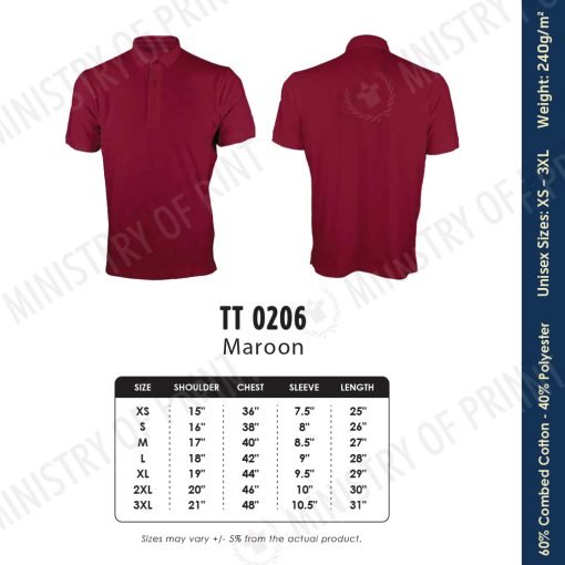 Premium Pique Polo Shirt (TT02)