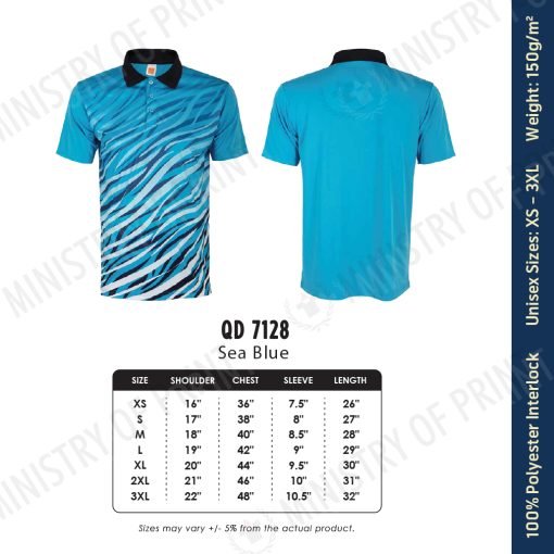 Sublimation Dri-Fit Polo T-Shirts (QD71)
