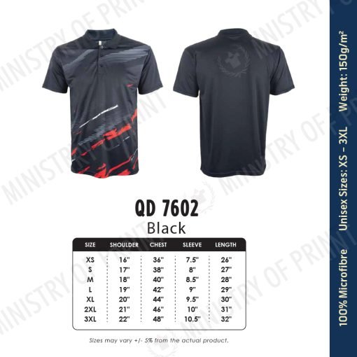 Sublimation Dri-Fit Polo T-Shirts (QD76)