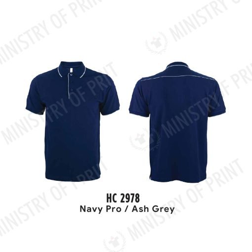 Unisex Multi-Tone CVC Honeycomb Polo (HC29)