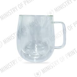 350ml Double Wall Thermal Glass Mug (DW0170)