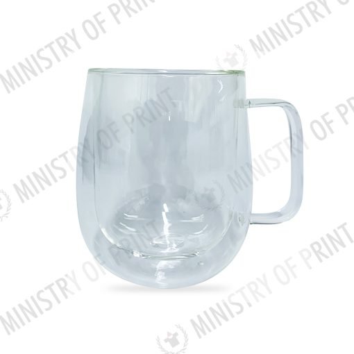 350ml Double Wall Thermal Glass Mug (DW0170)