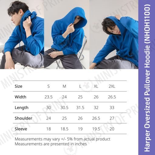 Harper Oversized Pullover Hoodie (NHOH1100)