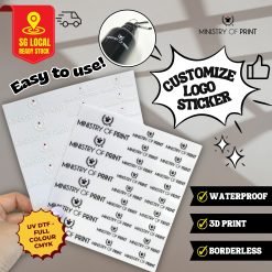 UV DTF Stickers - Custom Printing Your Logo / Design