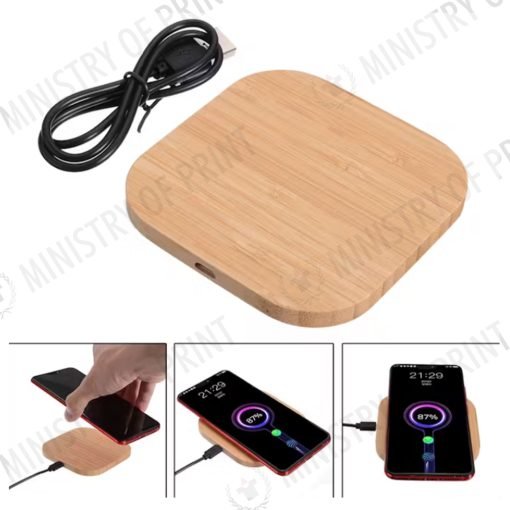 10W Bamboo Wireless Charger (GE0118)