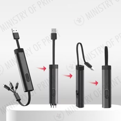 3 in 1 Retractable Charging Cable (TA0046)