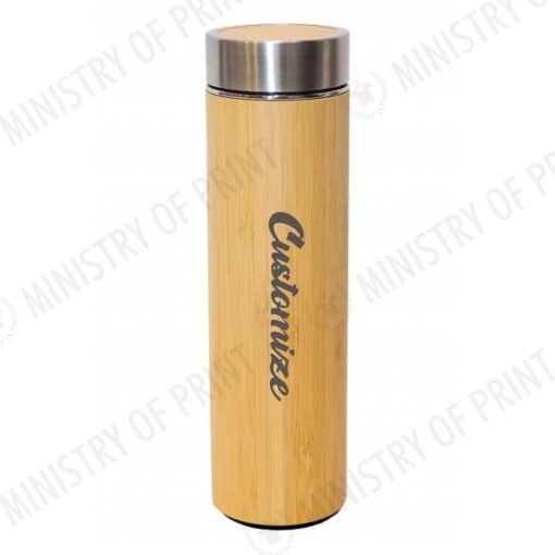 Bamboo Stainless Steel 500ml Flask (DW0179)