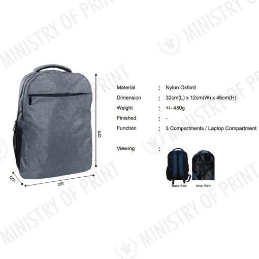 Classic Laptop Backpack (B0297)